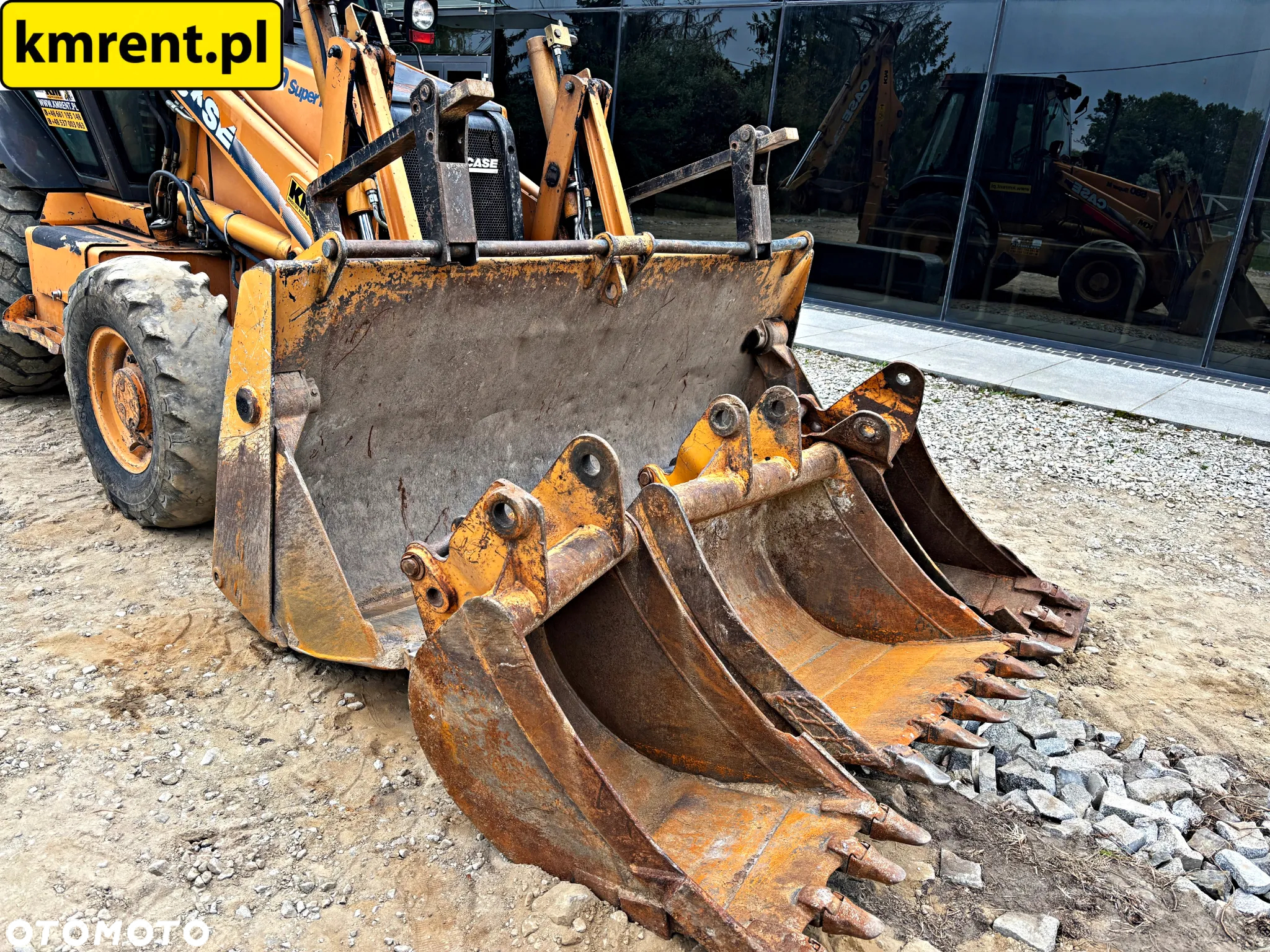 Case 580 SM KOPARKO-ŁADOWARKA 2003R. | JCB 3CX CAT 428 432 CASE 590 - 10