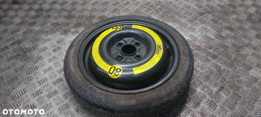 KOŁO ZAPASOWE ZAPAS VW GOLF III 3.5JX14 357601025D ET45 4X100 105/70R14 - 1