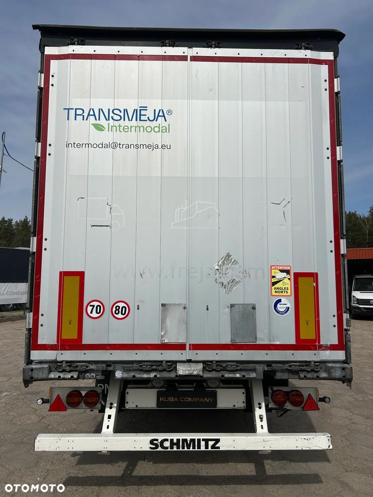 Schmitz Cargobull FIRANKA / PLANDEKI JAK NOWE / 657 841 KM PRZEBIEGU / ŁADNE OPONY / Z PEŁNYM WYPOSAŻENIEM DO ZAŁADUNKU / UCHWYTY PROMOWE / DOSTĘPNE 10 SZTUK KOLORY SREBRNY - NIEBIESKI - CZERWONY !! - 4