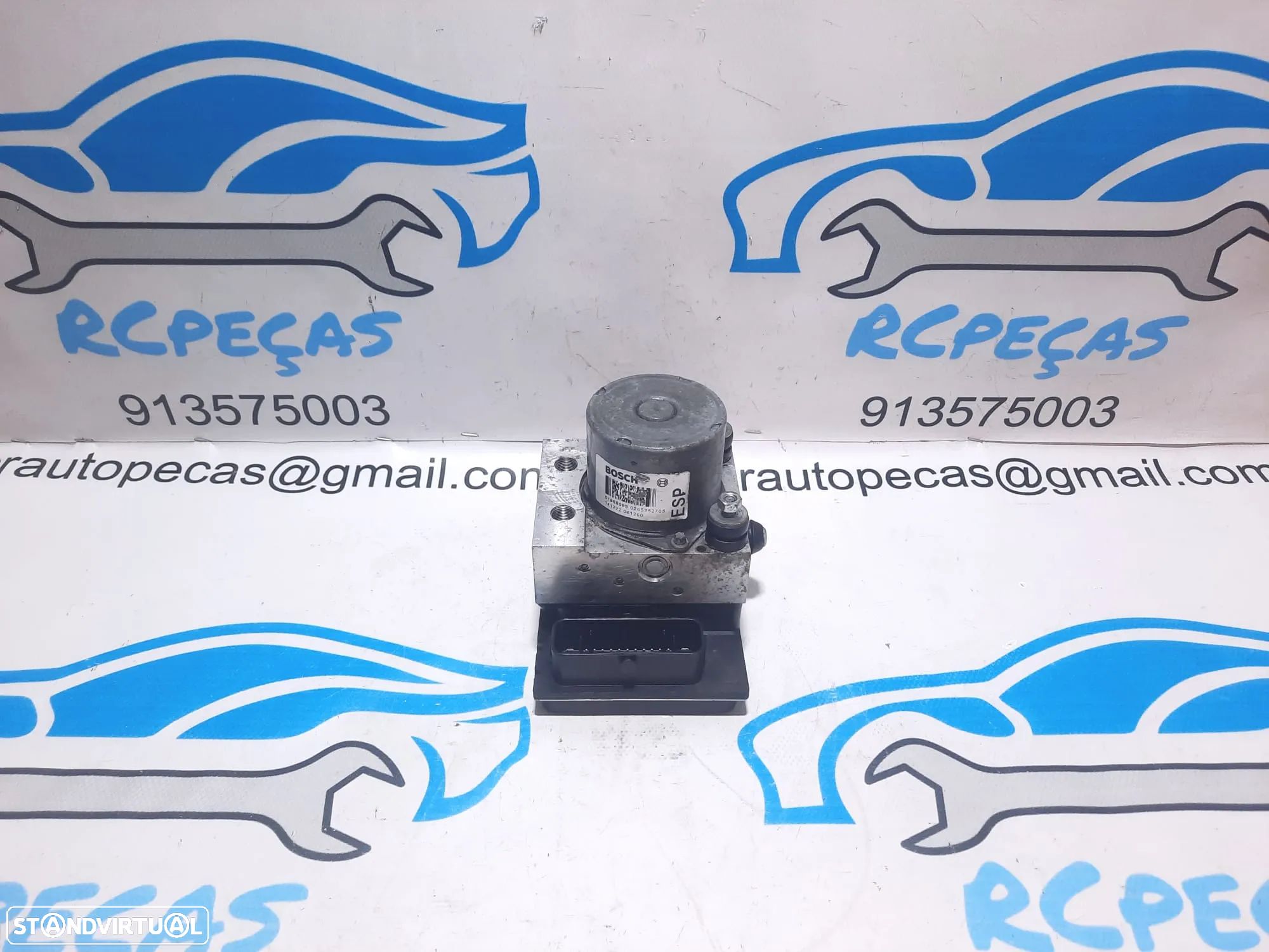ABS MODULO BLOCO HIDRAULICO ALFA ROMEO MITO 955 1.3 JTDM 16V 85CV 199B4000 0265252705 51968089 0265952252 - 1