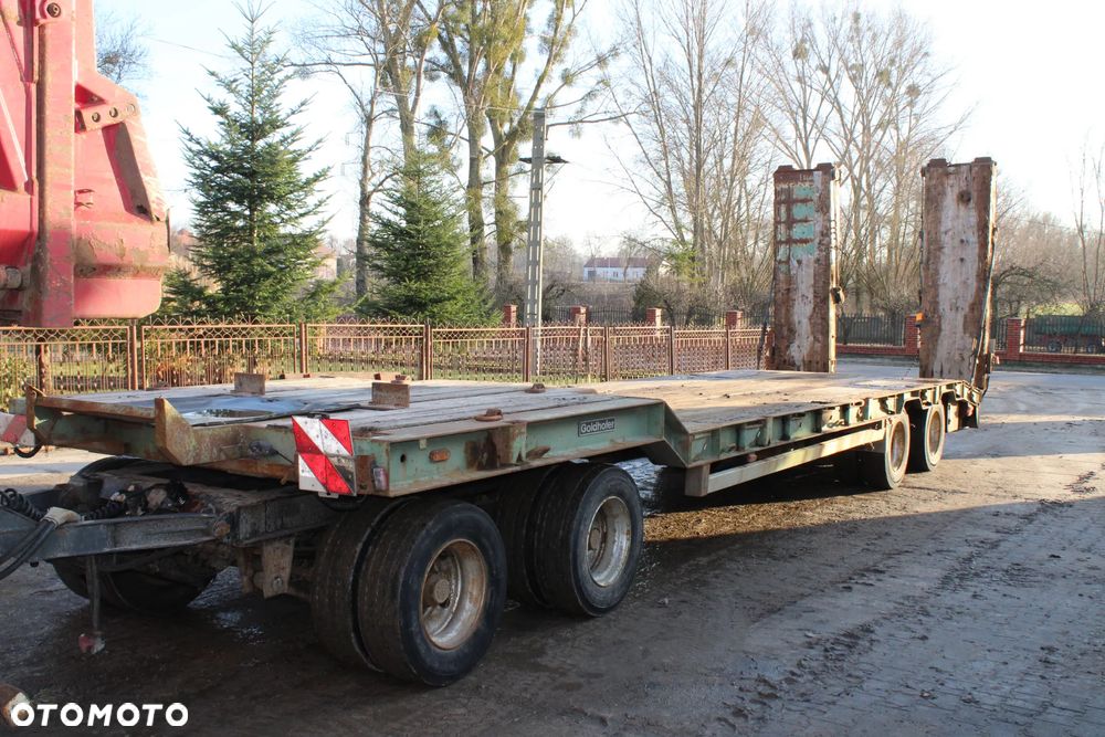 Goldhofer PRZYCZEPA NISKOPODWOZIOWA 4 osiowa z Niemiec