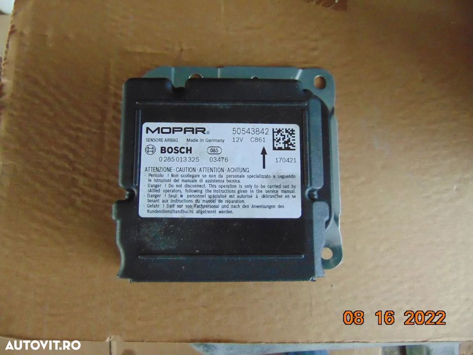 Plansa Bord Alfa Romeo Stelvio 2015-2022 airbag sfer pasager centuri f - 4