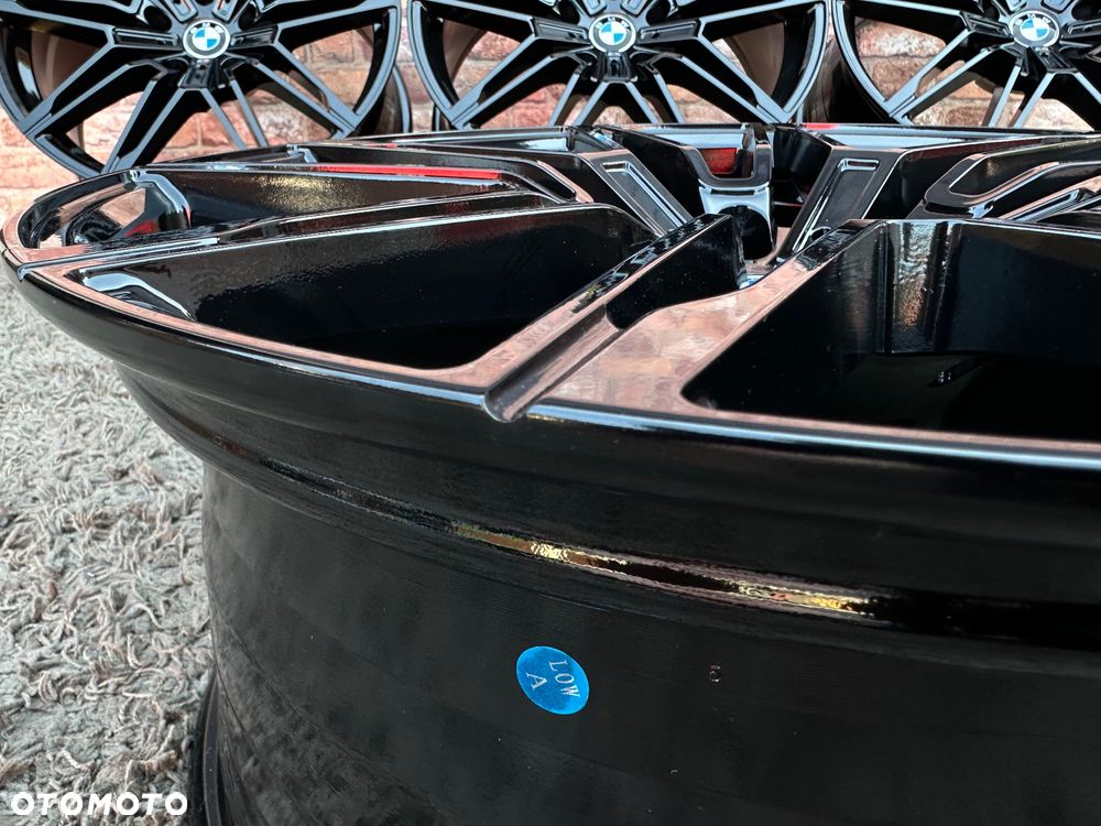 Czarne alufelgi 5x120 19 Black 8.5j ET30 BMW seria 3 5 F10 E46 E90 F30 F32 F34 F01 F12 Z4 E60 xDrive M pakiet jak styling 930 Carbonado Solid Japan Racing - 17