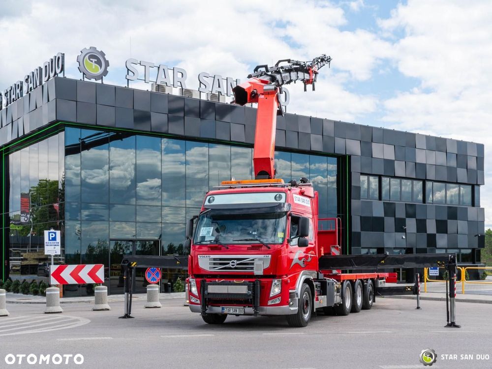Volvo FM460 8x4 PALFINGER PK 65002 SH HDS Żuraw Fly Jib - 3