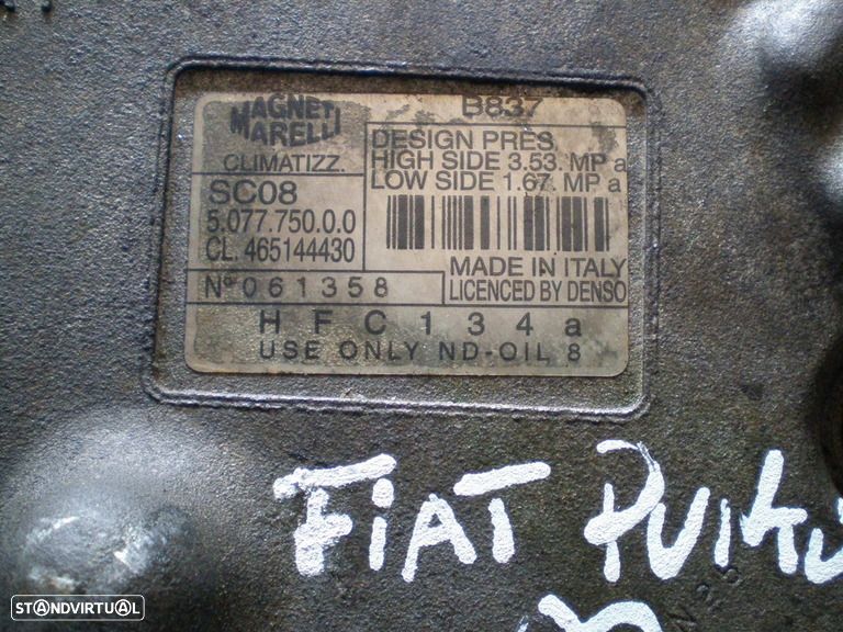 Compressor AC 507775000 465144430 FIAT PUNTO LANCIA Y 840 1996 1.2I 60CV 0P - 1