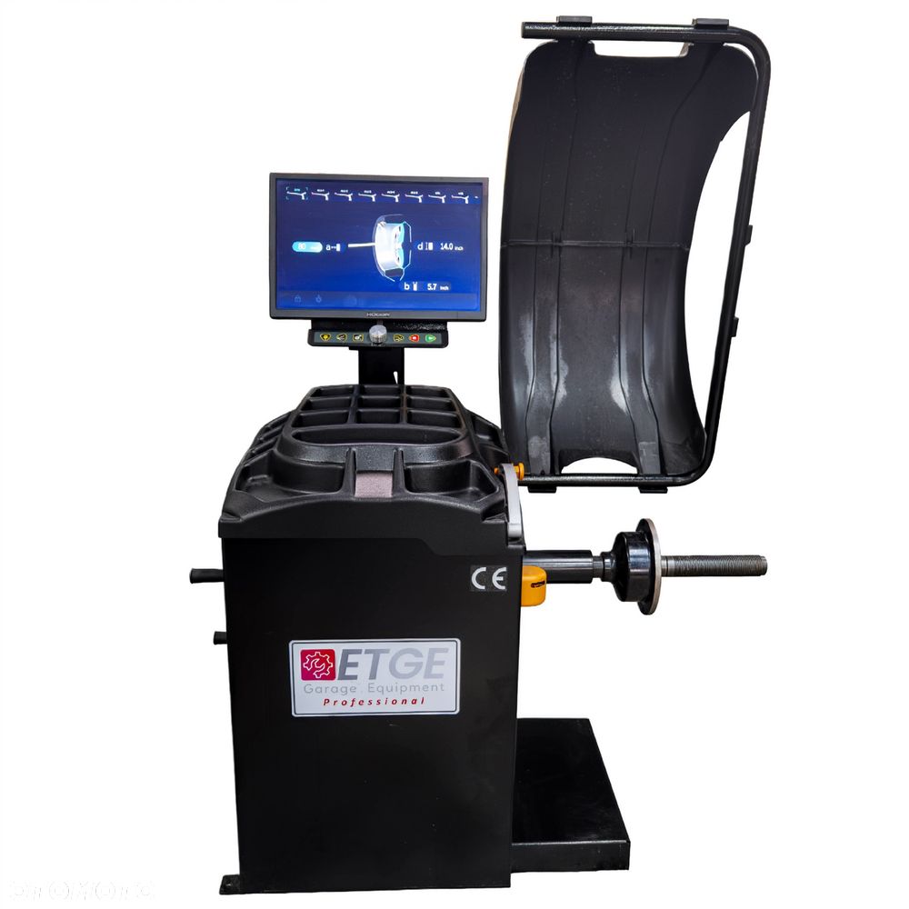 Wyważarka do Kół ETGE-908 BLACK LCD LASER Automatyczna LED Premium CE - 9