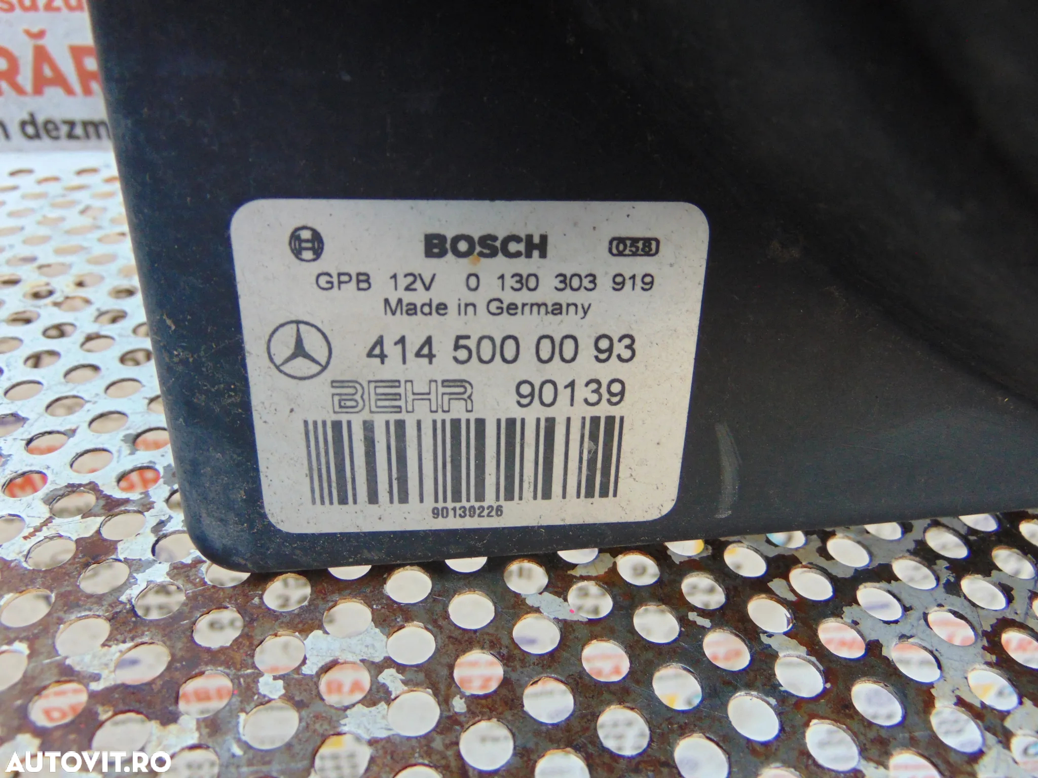 Ventilator racire Mercedes vaneo w414 1.7 cod a4145000093 - 3