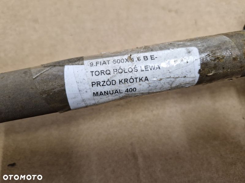 fiat 500x 1.6 b e-torq półoś lewy przód lewa przednia krótka automat 00519360530 - 4
