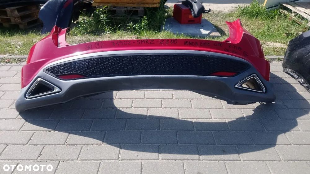 ZDERZAK TYŁ TYLNY HONDA CIVIC UFO LIFT 4X PDC 71501-SMG-ZZ00 71502-SMRZ-ZZ00 - 5