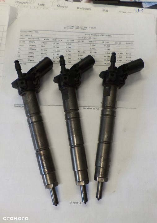 WTRYSKIWACZ WTRYSK MERCEDES 3.0 CDI A6420701387 - 1
