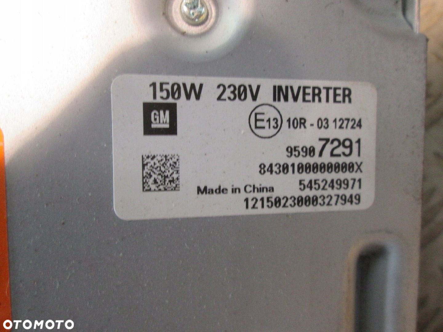 OPEL MOKKA A 2012-2016 PRZETWORNICA PRADU MODUL INVERTER - 4