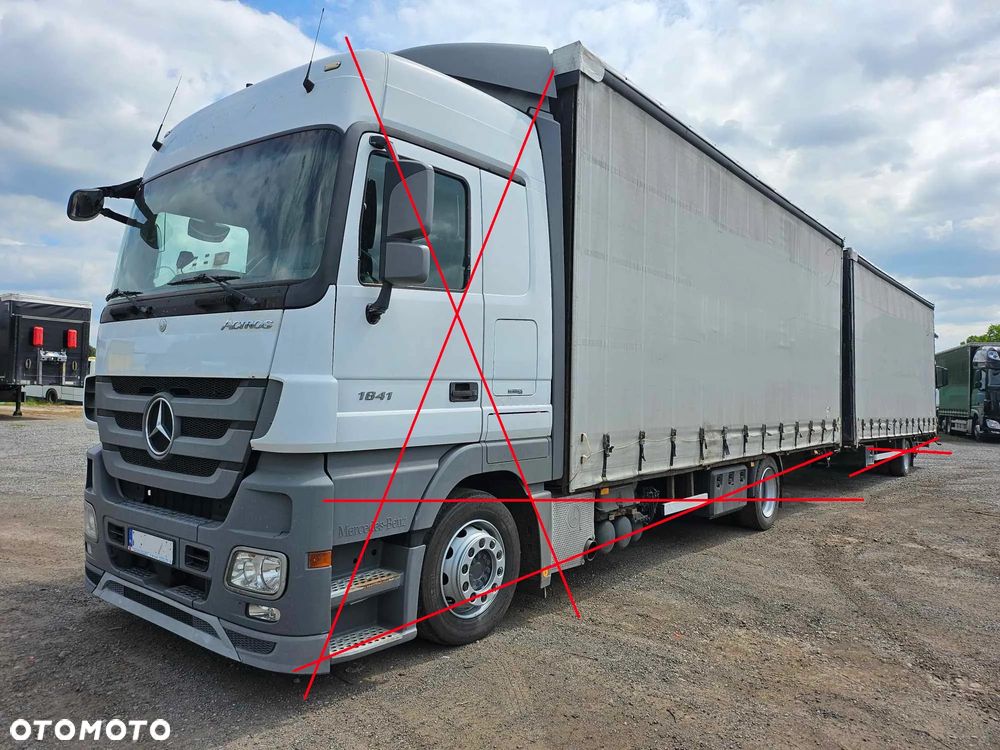 Mercedes-Benz Actros 1841 MP3 +Tandem 9.20m - 12