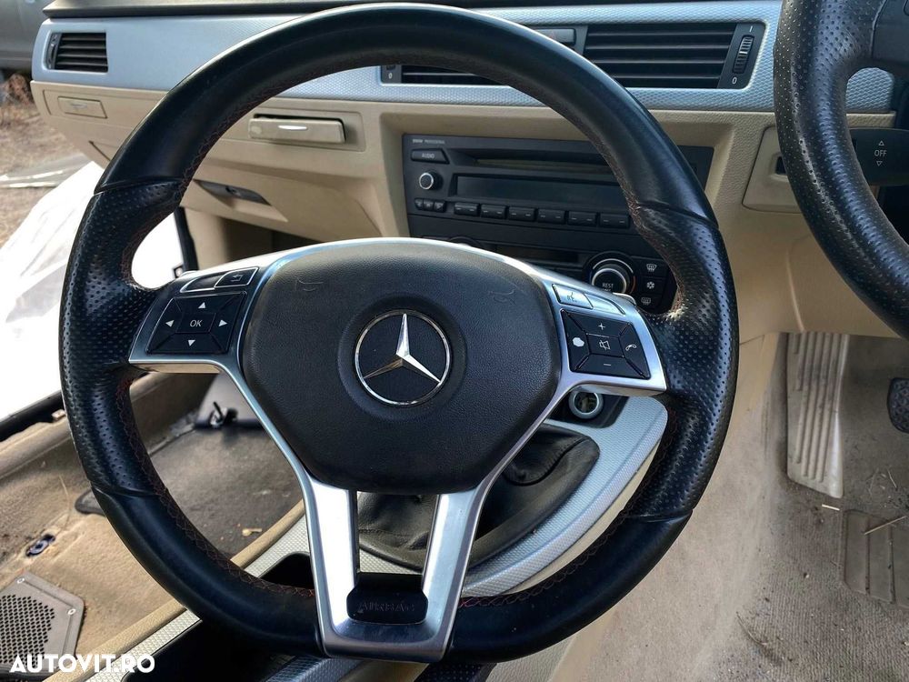 volan mercedes amg w204 cu padele - 1