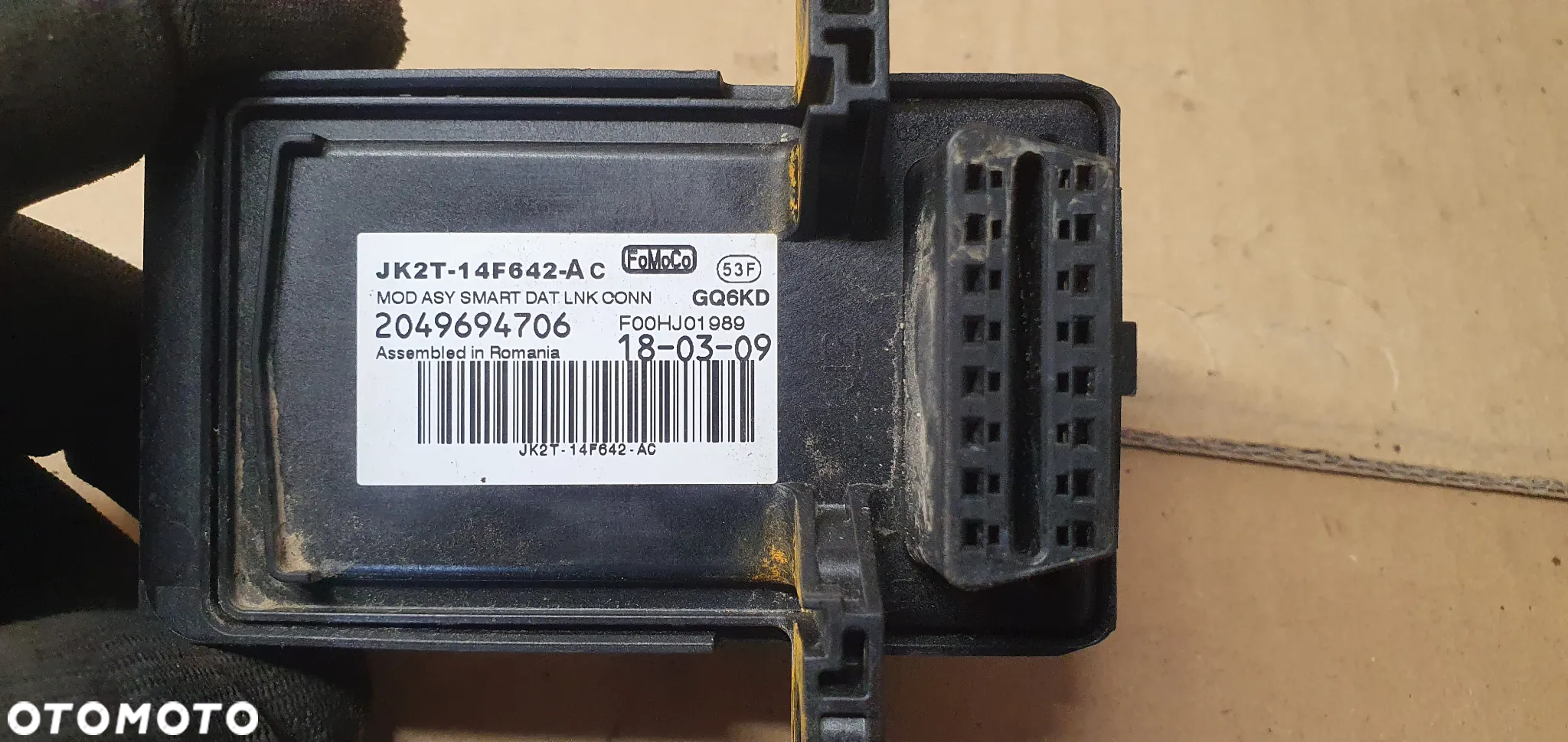 Moduł sterownik gniazdo OBD Ford Transit Custom MK8 JK2T-14F642-AC - 4