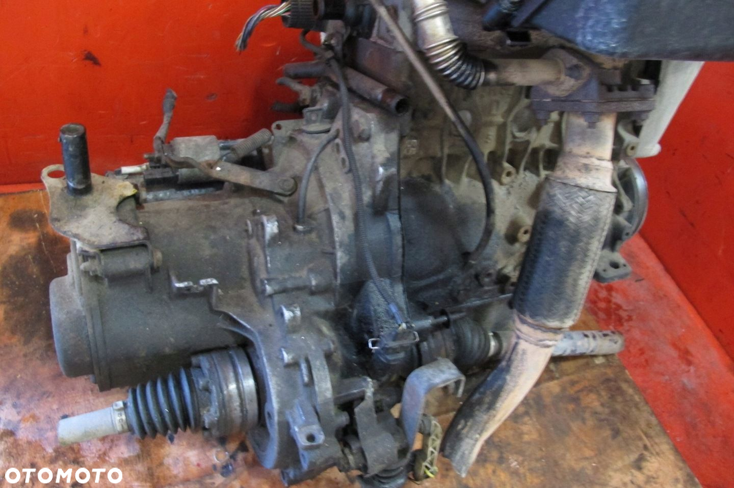 VW POLO III 6N 1.9 D FELICIA T4 SILNIK AEF KOMPLETNY  SKRZYNIA DCH - 8