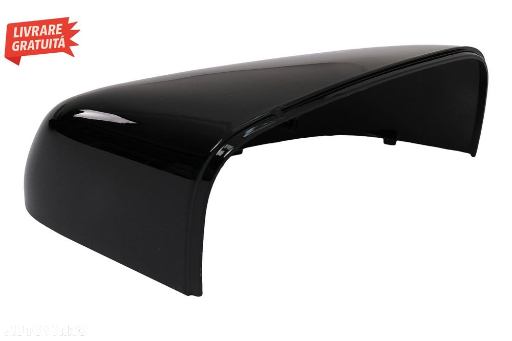 Capace Oglinzi Negru Lucios Land Rover Range Rover Vogue L322 (2002-2013) Sport L3- livrare gratuita - 4