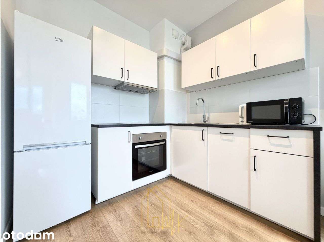 studio z wydzieloną sypialnia/ skm/ balkon