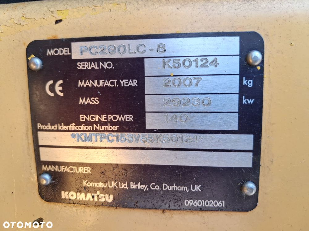 Komatsu PC290LC-8 - 24