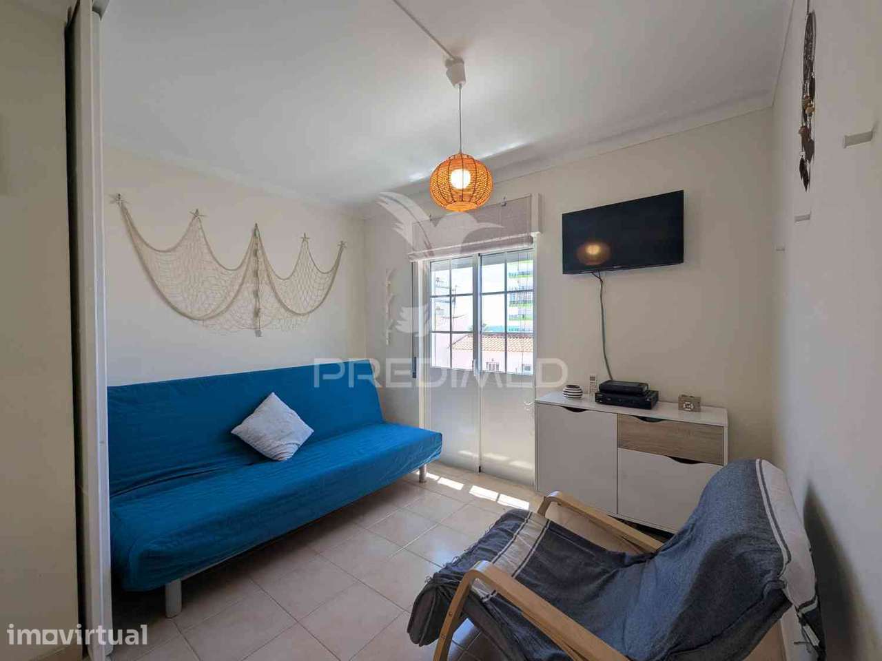 T1 com vista mar em Monte Gordo, para arrendamento - Grande imagem: 4/20
