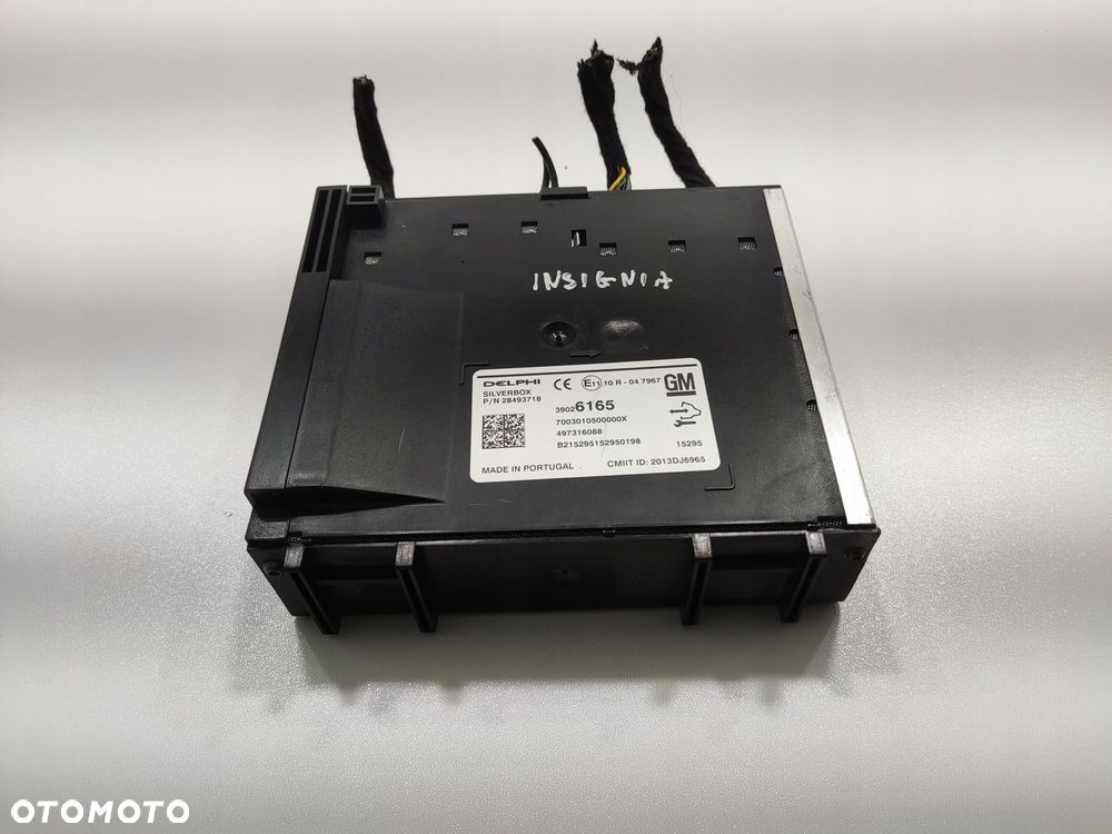 MODUŁ STEROWNIK RADIA SILVERBOX OPEL INSIGNIA I A 2013-2017 LIFT 39026165 - 2