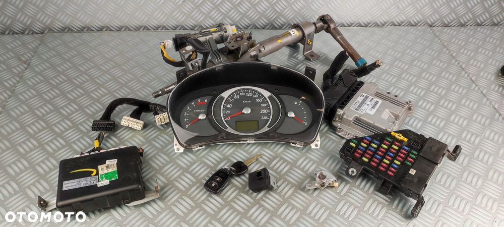 zestaw startowy komputer kluczyk licznik HYUNDAI TUCSON I MK1 2,0 CRDI 04- - 1