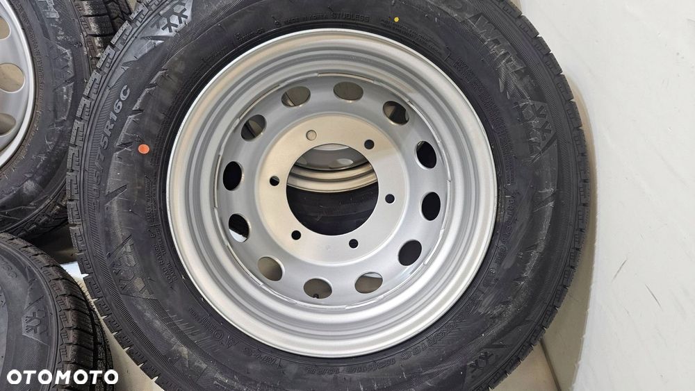 koła stalowe opony 16'' 5,5j et 121,5 6x205 205/75/16 zima nowe 2n0601027c - 8