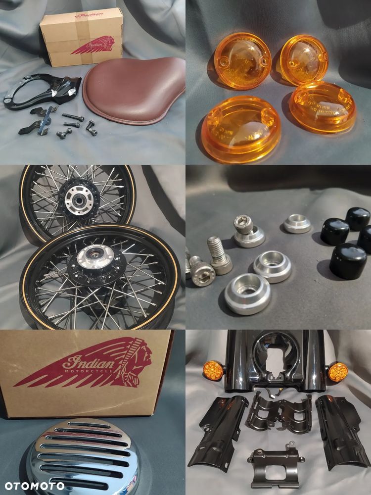 INDIAN PODNÓŻEK PODEST SET GUMA POMPA HAMULCOWA MOCOWANIE PRAWY 850 zł - 8