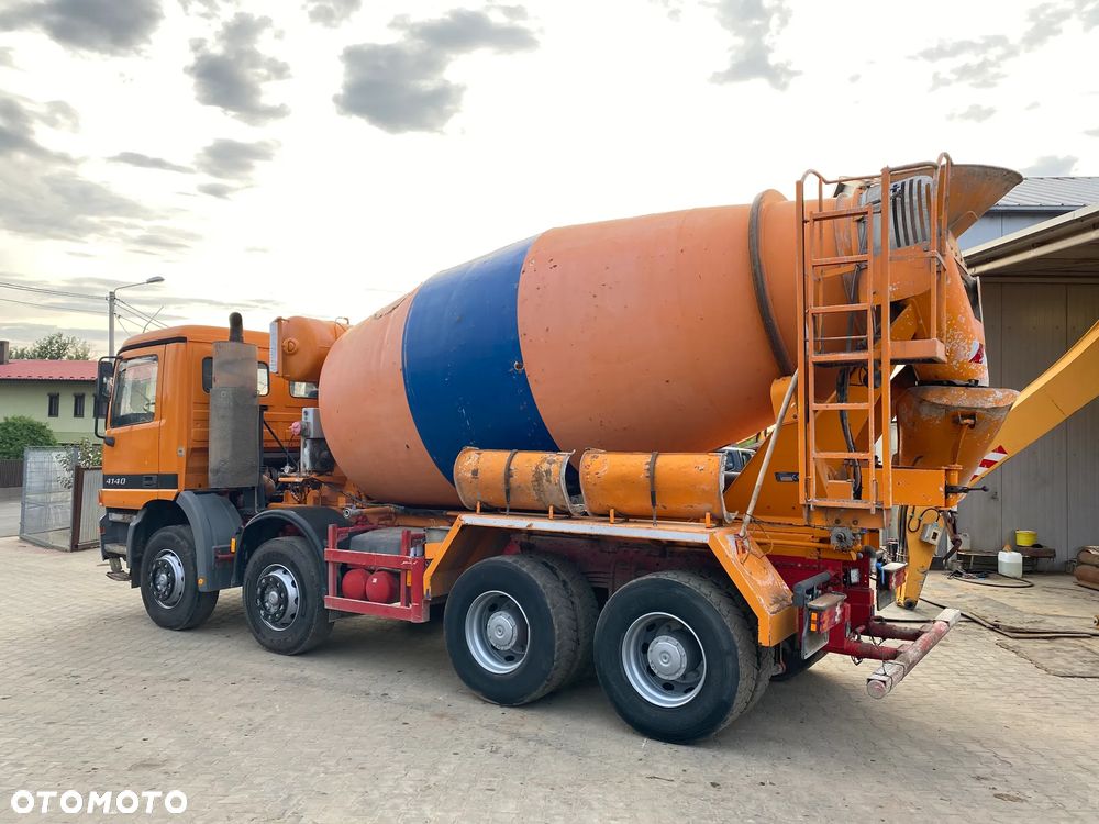 Mercedes-Benz ACTROS 4140, Z NIEMIEC, 9 m3, NAPĘD 8x4, MANUALNA SKRZYNIA, - 11