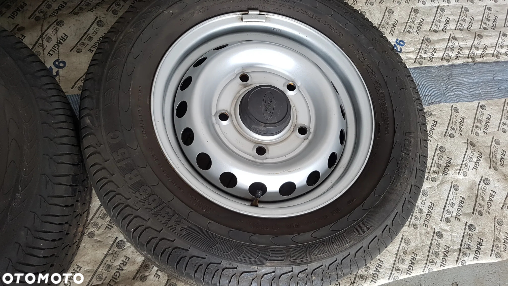 KOŁA LETNIE FORD TRANSIT CUSTOM  5X160  215/65R15C - 14