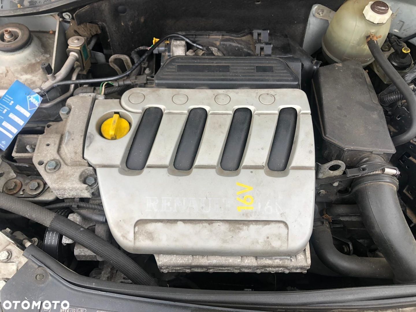 RENAULT CLIO II 2 SILNIK 1.6 16V K4M708 79KW 107KM - 1