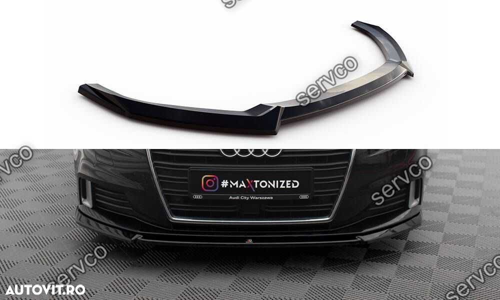 Prelungire bara fata Audi A3 Sportback 8V 2016-2020 v23 Maxton Design