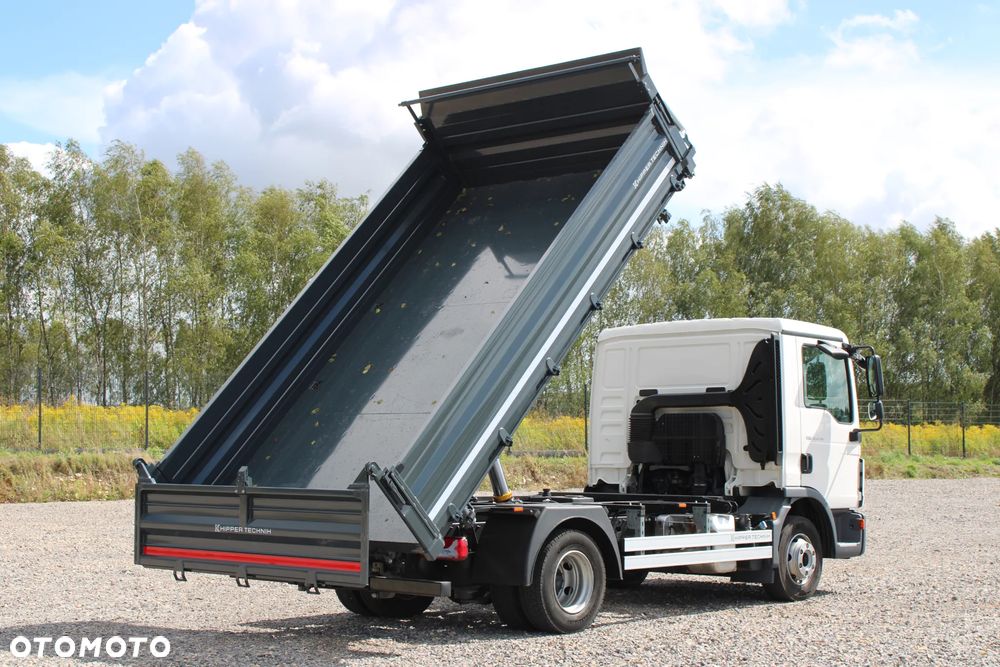 MAN TGL 12.220 12.250 Nowy 3-stronny WYWROT Kiper Wywrotka Manual Klima Blokada mostu TGM Atego Eurocargo Midlum - 4
