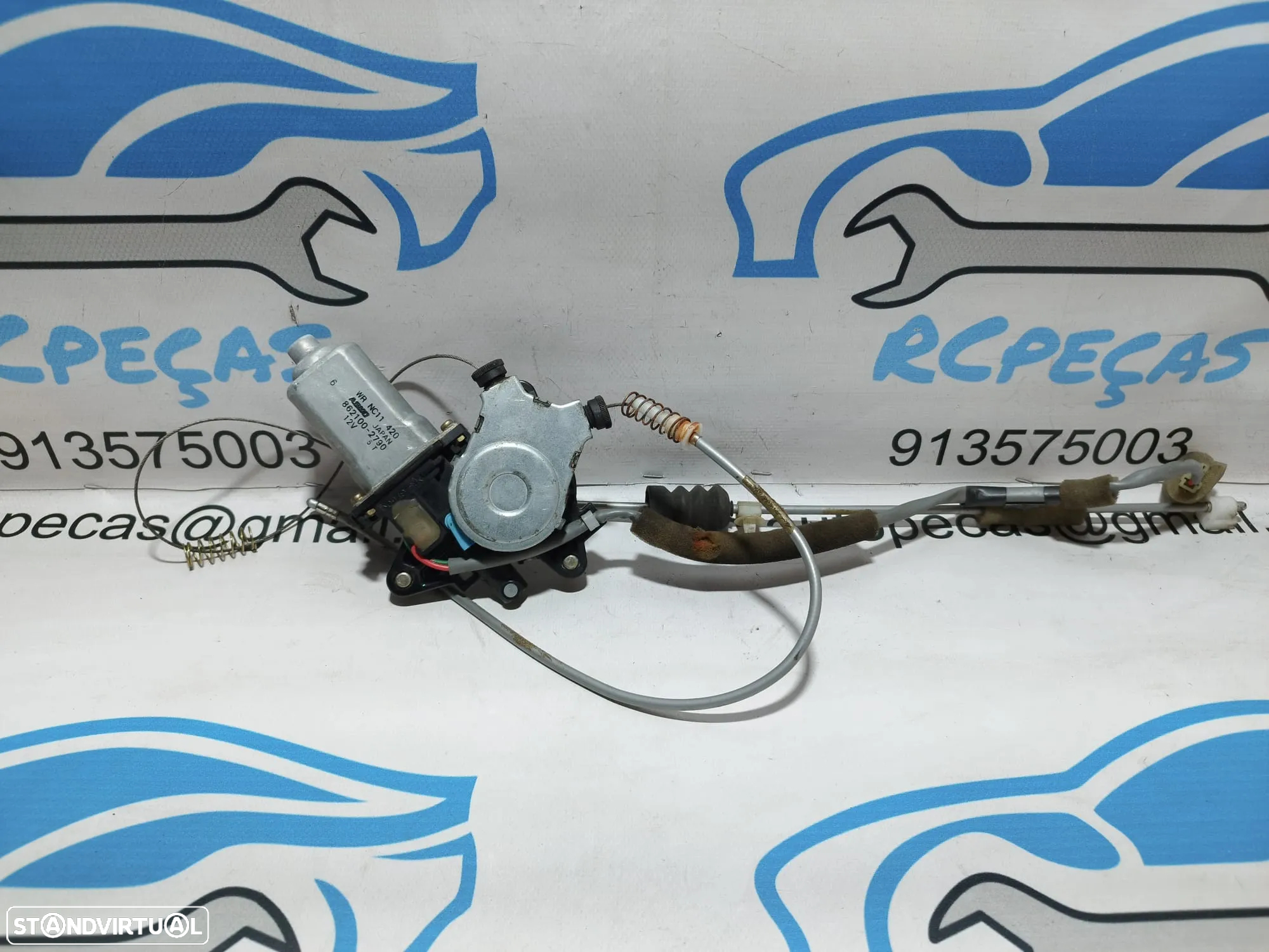 .MODULO ELEVADOR REGULADOR VIDRO COM MOTOR FRENTE FRONTAL ESQUERDA WRNC11420 MAZDA MX-5 MX 5 NB - 4