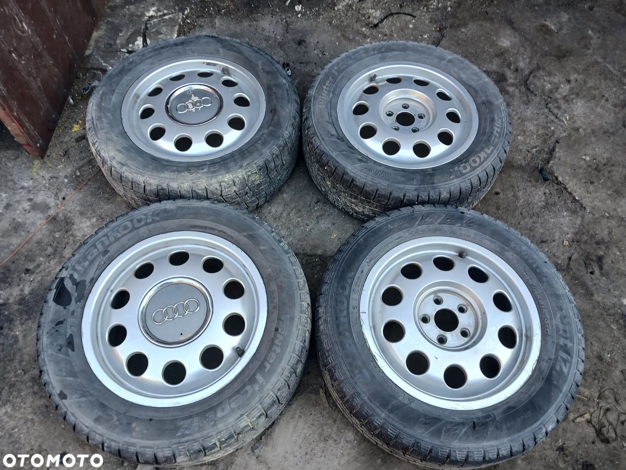Alufelgi koła Audi A3 8L 15' 5x100 ET 38 6JX15H2 komplet - 1