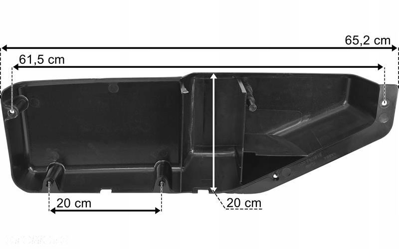man f2000 kieszeń tapicerki drzwi lewa 81637450017 - 3