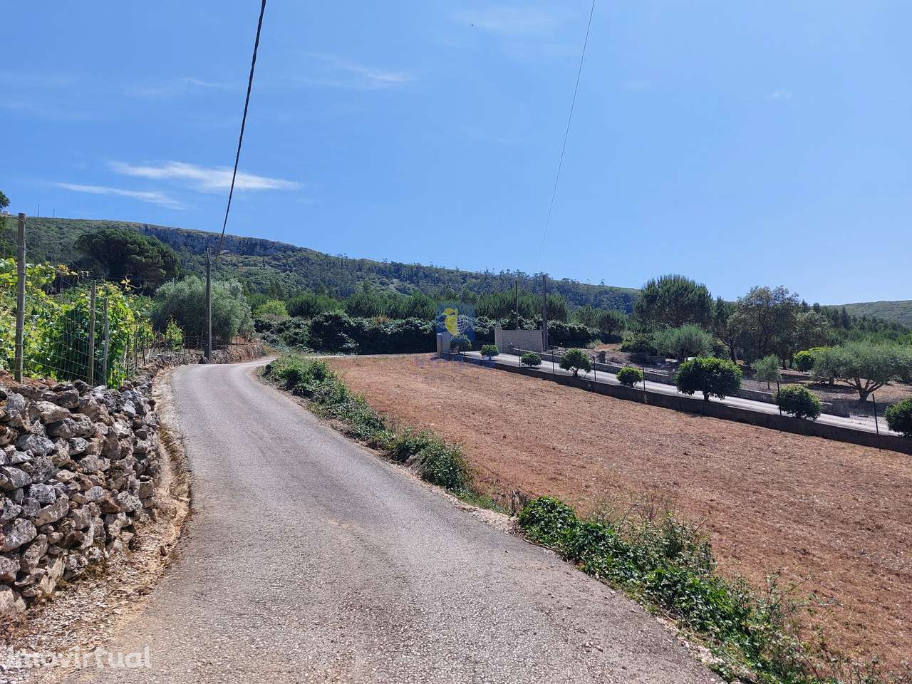 Terreno com Projeto Aprovado para uma Moradia T3/T5 com Vista Panorâm - Grande imagem: 4/15