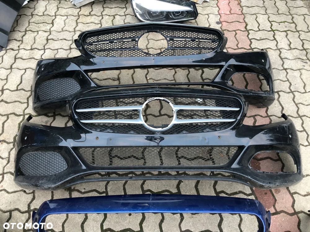 Zderzak przód przedni grrill Mercedes C-Klasa w205 AMG - 5