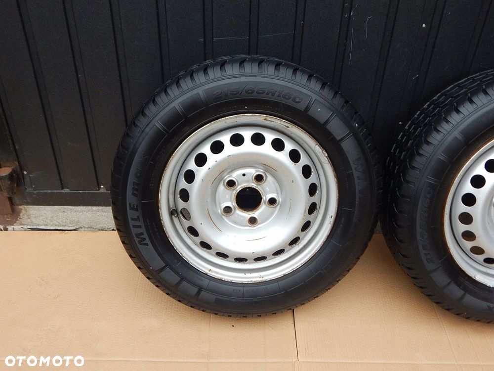 vw t5 koła felgi opony r16 215/65 7f0601027 bieżnik 7.8 i 7.5 - 4