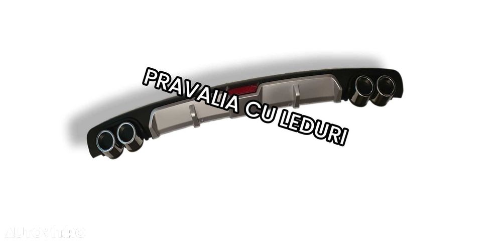 Ornament Difuzor pentru bara spate adaptabil pentru Dacia Logan 1 ph2 - 2