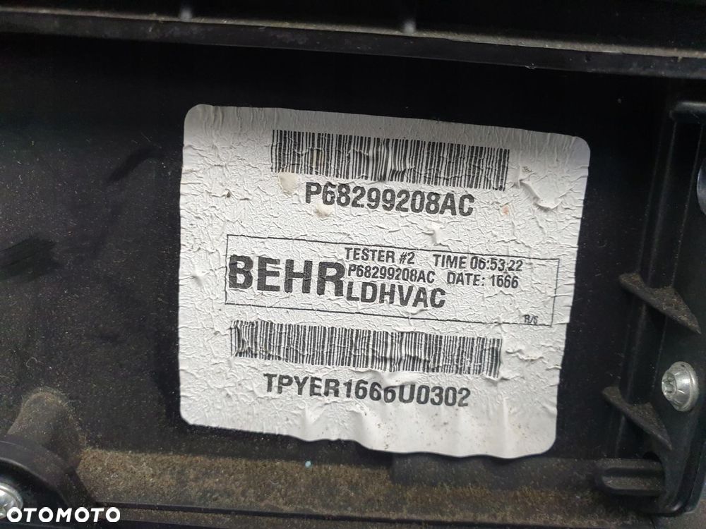 Dodge Challenger 15- NAGRZEWNICA Dmuchawa rezystor - 8