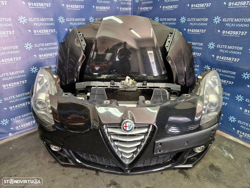 Frente completa usada ALFA ROMEO GIULIETTA 1.6 120CV JTD capot parachoques guardalamas oticas radiadores - 3