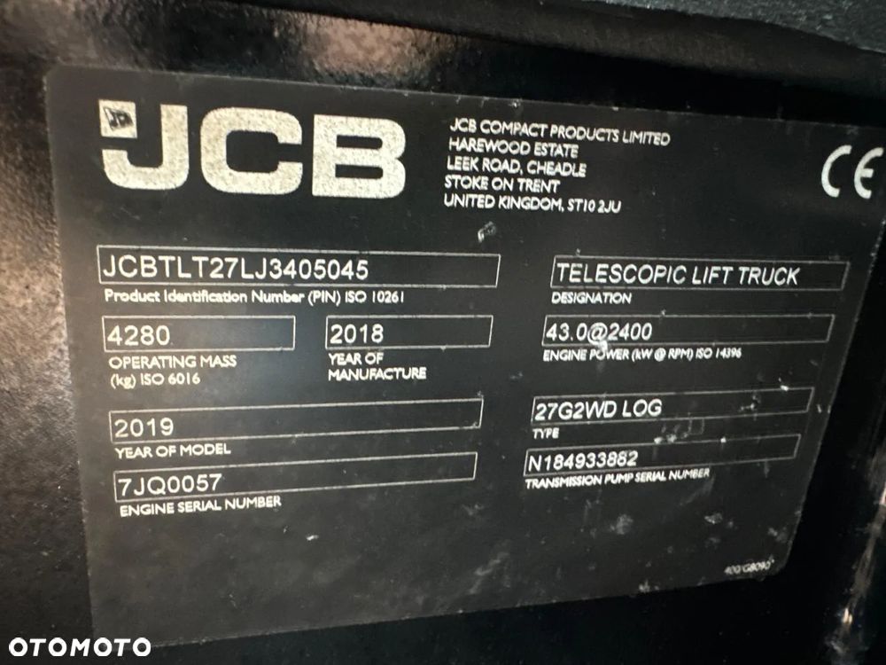 JCB TLT 25 G // Manitou ładowarka teleskopowa / teleskop/ - 6