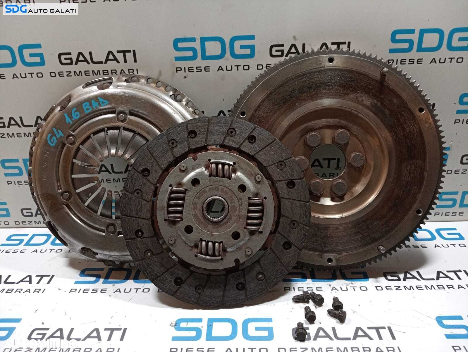 Kit Ambreiaj Volanta Masa Simpla Disc Placa Presiune Skoda Roomster 1.4 BUD BCA CGGB 2006 - 2015 Cod 030105271D [M7022] - 1