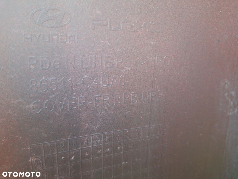 HYUNDAI i30 III LIFT N-line 20- ZDERZAK PRZÓD PRZEDNI ORYG 86511-G4DA0 WYSYŁKA 24H - 13