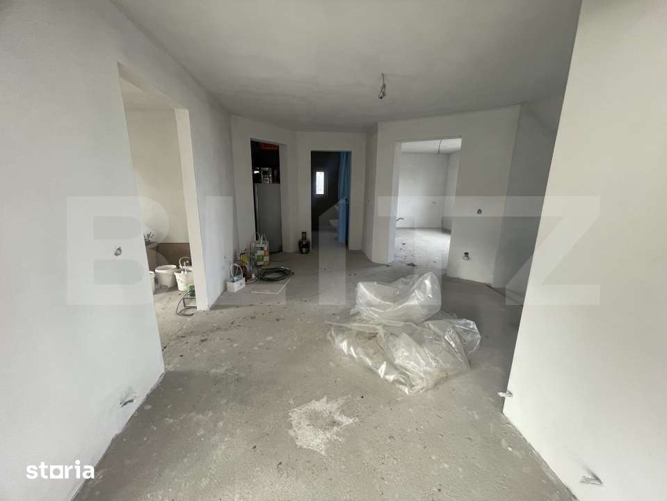 Casa individuala semifinisata, 4 camere, 10 ari teren si garaj - Imagine principală: 2/16