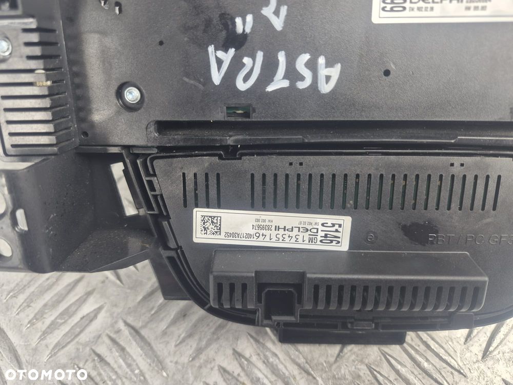 Stacja multimedialna Opel Astra J 13406665 - 7