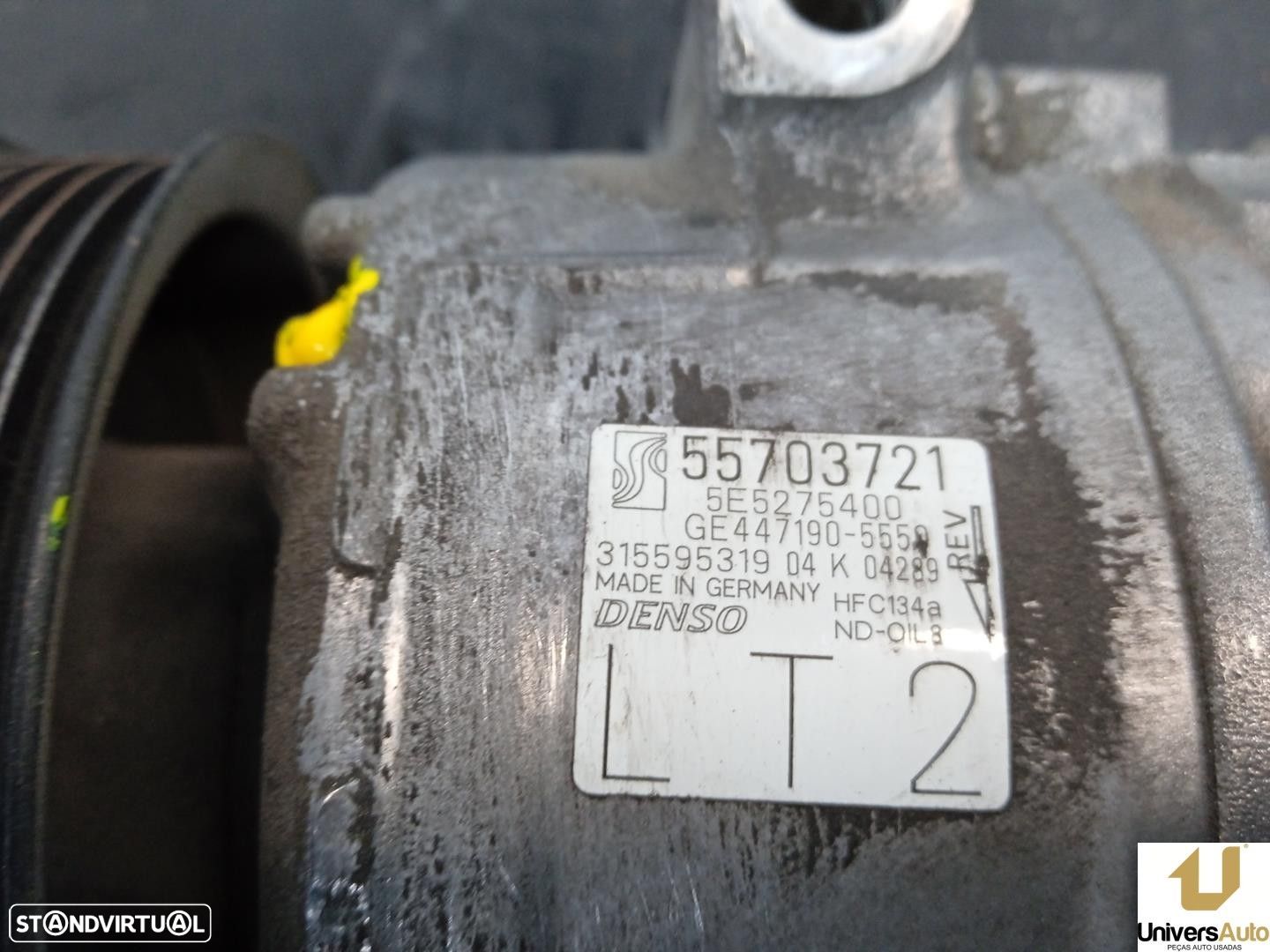 COMPRESSOR AR CONDICIONADO OPEL CORSA D 2008 -55703721 - 1