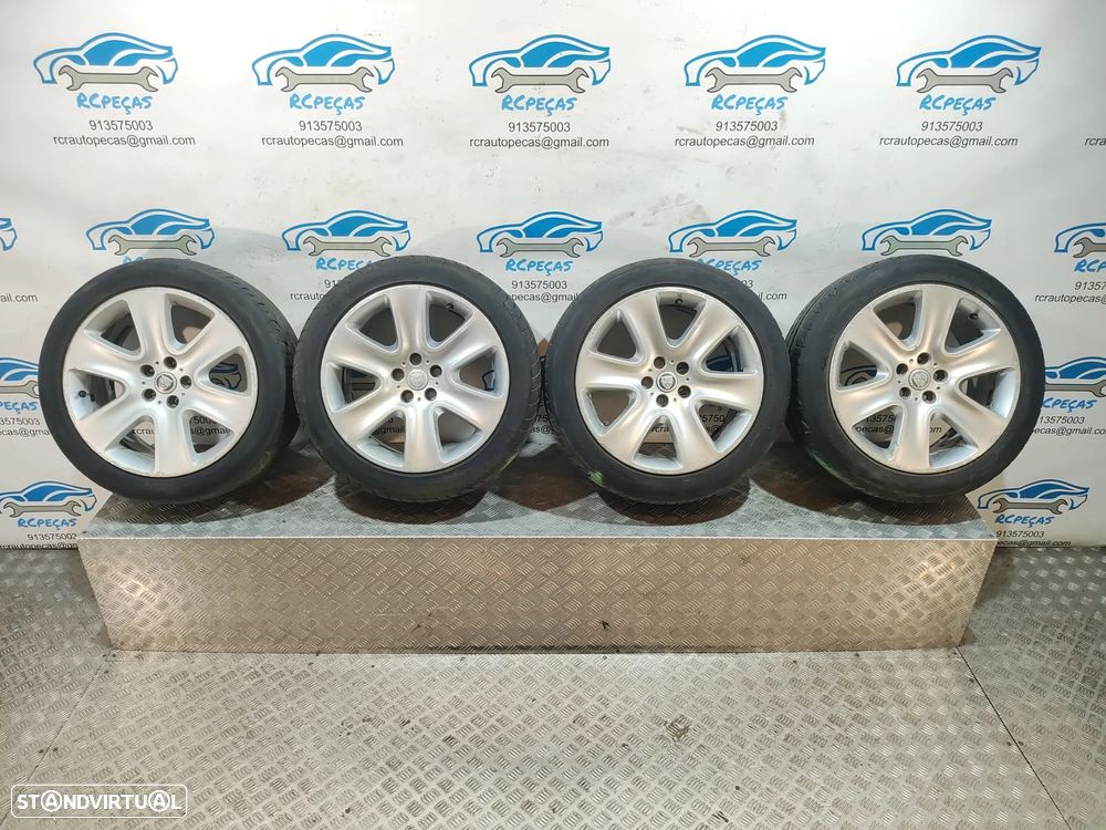 Conjunto Jantes 18 Originais Jaguar 8.5J ET49 5X108 8X231007BA - 9