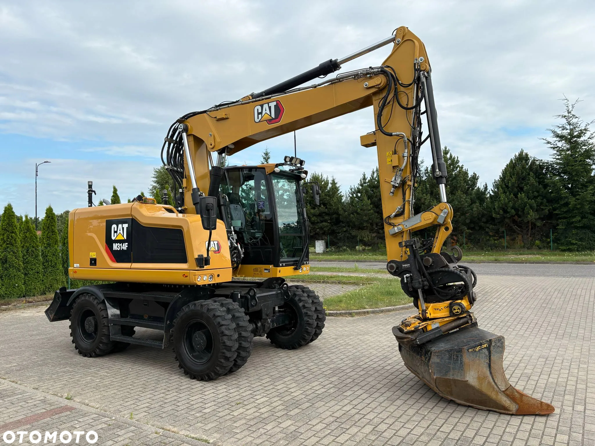 Caterpillar M 314F ROTOTILT ENGCON SZCZYPCE SYSTEM 3D TRIMBLE - 5