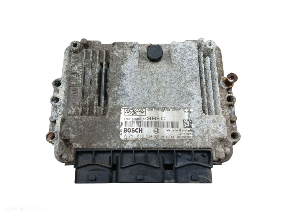 KOMPUTER STEROWNIK SILNIKA MAZDA 3 I BK 1.6 DI 4M61-12A650-AC 0281011534 - 2